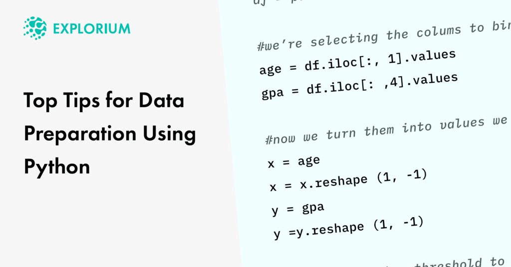 Data Preparation for Machine Learning Using Python
