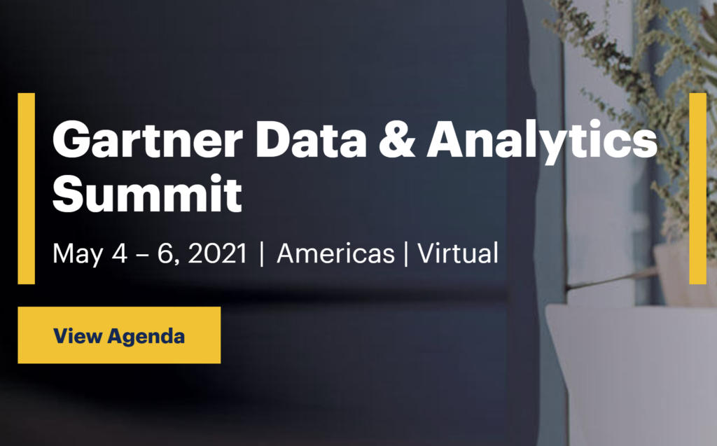Attend the Gartner Data & Analytics Summit 2021 & Why