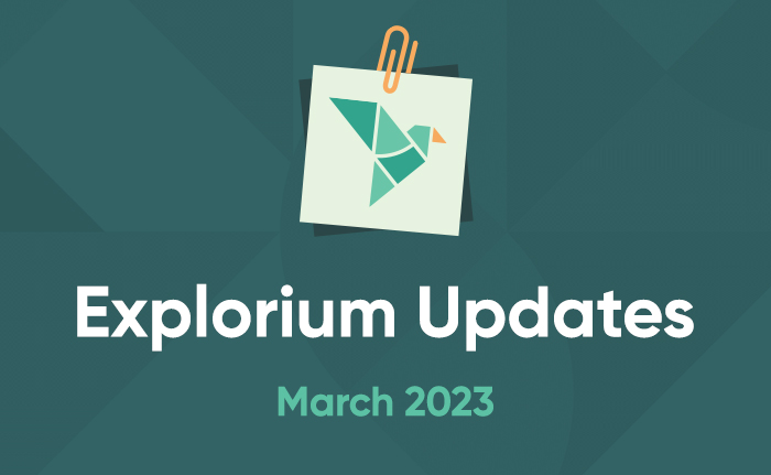 Explorium updates – March 2023